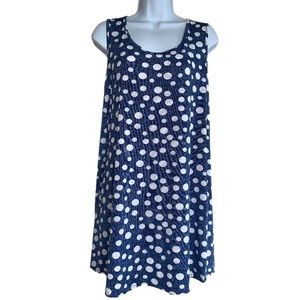 Blue Polka Dot Long Top - SJS